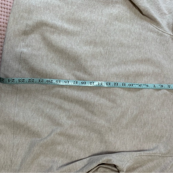 MNG Ribbed Beige Long Sleeve Top - Picture 6 of 7